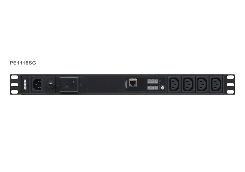 ATEN Basic Metered 1U PDU with Surge Protection