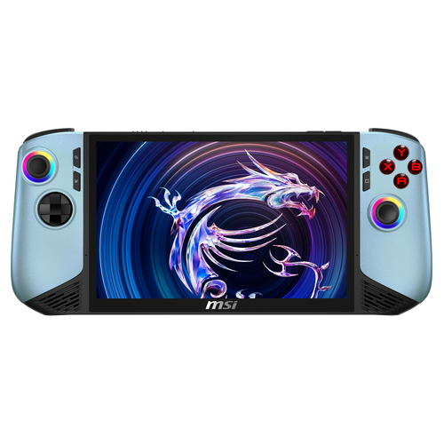 MSI CLAW 8 AI+ A2VM GLACIER BLUE EDITION-250NL портативная игровая приставка 20,3 cm (8") 1 TB Сенсорный экран Wi-Fi Синий