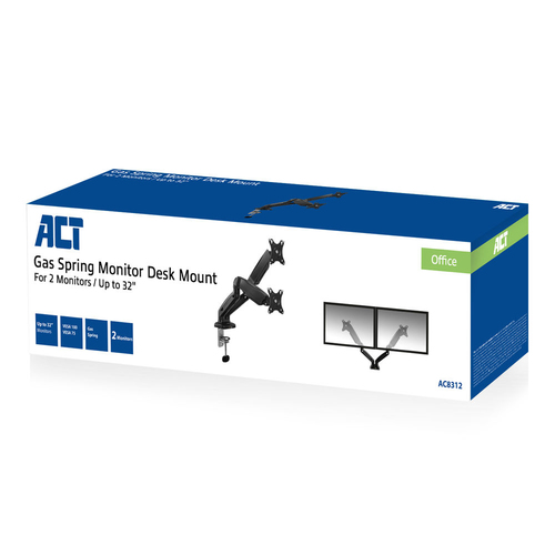 ACT AC8312 Monitorarm, afbeelding 2