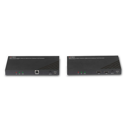 Lindy 100m Cat.6 HDMI 4K60 HDBaseT KVM Extender IR/RS-232, afbeelding 2