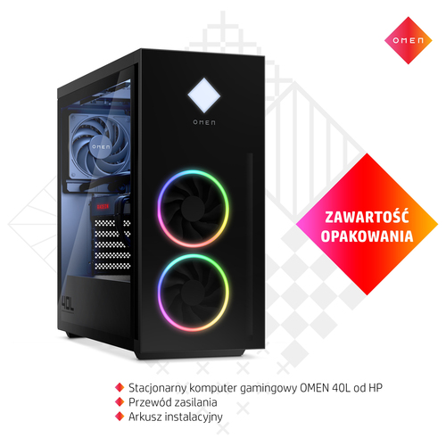 PC Omen 6J9N5EA R5-5600G/HyperX 16GB/1TB SSD PCIe/RTX3060 12GB/Win11Plus