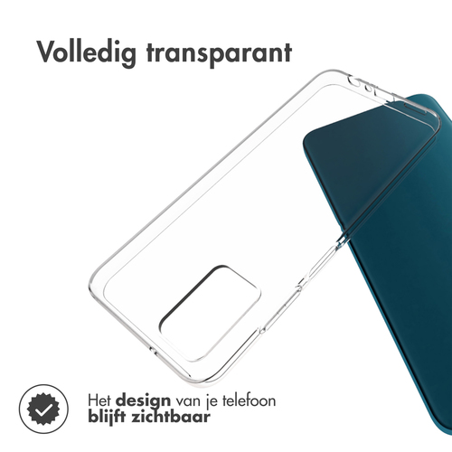 Accezz Clear Backcover Nokia G22 Telefoonhoesje Transparant, afbeelding 2