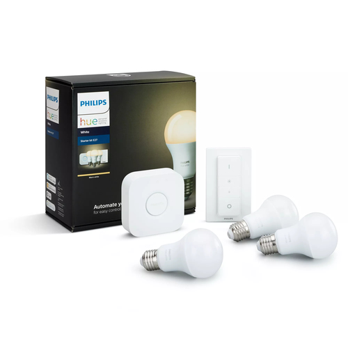 Philips Hue White 8718696728987 умное освещение Комплект умного освещения Bluetooth/Zigbee 9 W