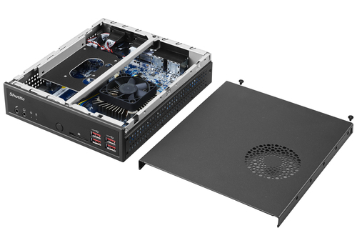 Shuttle XPC slim DH32U - Barebone, afbeelding 3