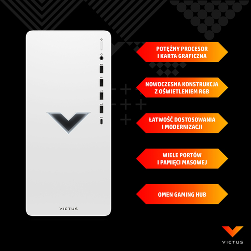 PC HP Victus 677G0EA TG02-0002nw i5-12400F/16GB RAM/RTX3060 12GB/512GB SSD + 1TB/Win11
