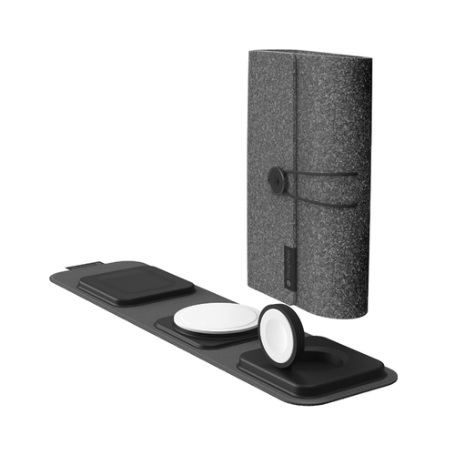 mophie 3-in-1 Travel Charger with MagSafe (Europe) Laisvų rankų