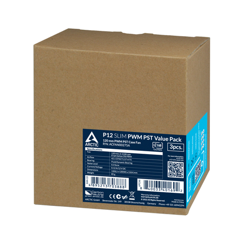 ARCTIC P12 Slim PWM PST 3-pack, afbeelding 6