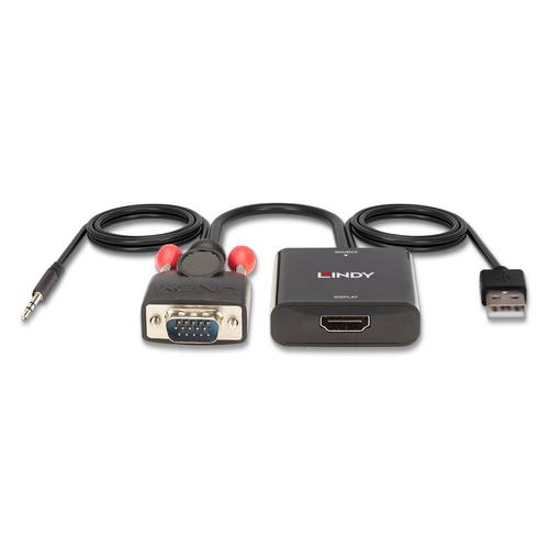 Lindy 38284 - Converter VGA & Audio an HDMI, afbeelding 4