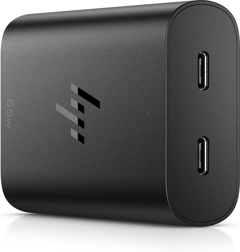 HP 65W GaN USB-C laptoplader, afbeelding 2