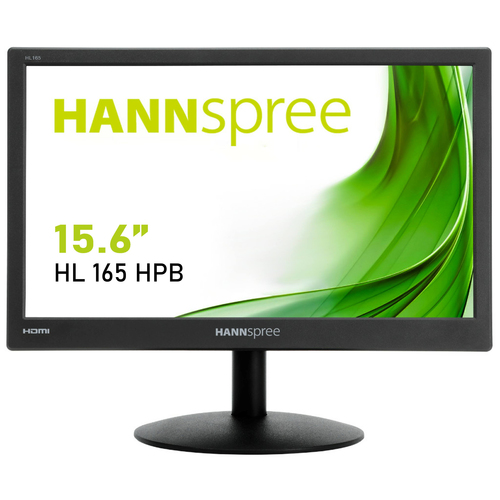 Hannspree HL 165 HPB LED display 39,6 cm (15.6) 1366 x 768 pikslit WXGA Must