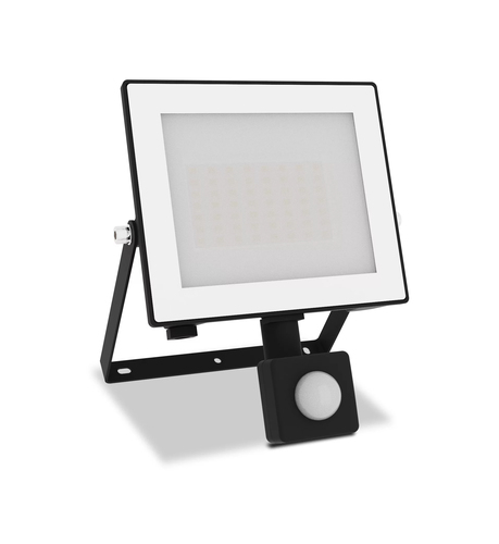 Philips Lois Naswietlacz LED 30W 3200lm 5000K IP65 Czujnik Ruchu Czujnik Zmierzchu Czarny