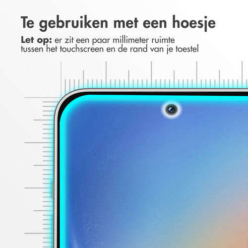 Accezz Gehard Glas Screenprotector 2-pack Samsung Galaxy A55 / A35, afbeelding 3