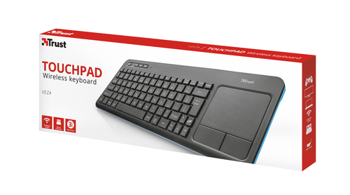 Trust Veza keyboard Universal RF Wireless Black – image 5