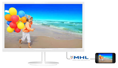 Philips 284E5QHSW/93 computer monitor – image 2
