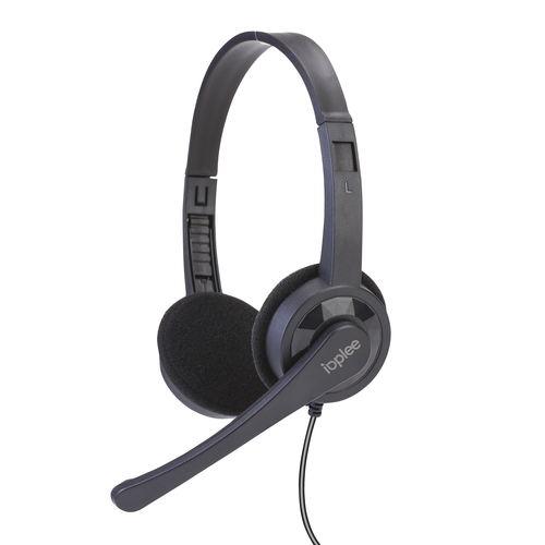 IOPLEE IOPCUFPCONEAR headphones/headset Wired Head-band Office/Call center Black – image 2