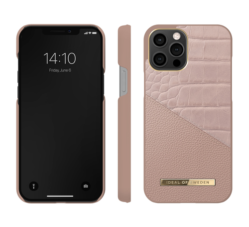 iDeal of Sweden Atelier Case iPhone 12 PRO MAXRose Smoke Croco – image 2
