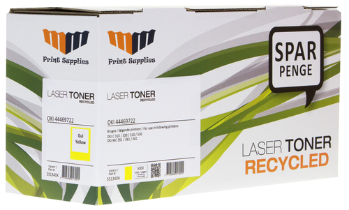 MM Yellow Laser Toner - OKI 44469722 - For OKI C 3x0 / 5x0 / MC 351 / 361 / 561 – image 3