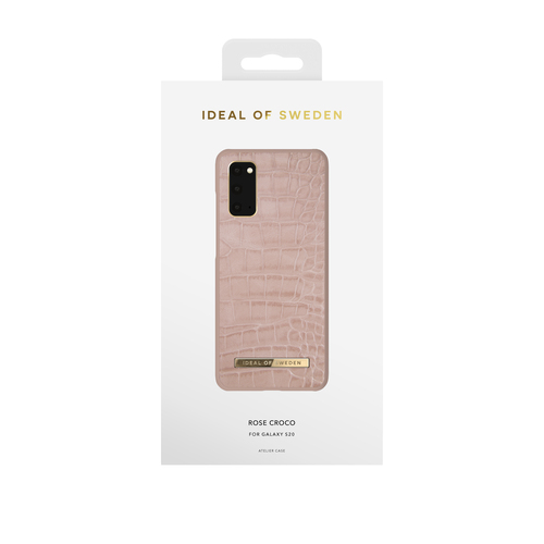 iDeal of Sweden Atelier Case Galaxy S20 Rose Croco