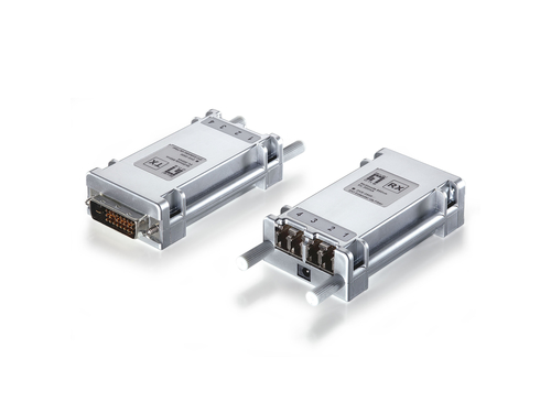 LevelOne DVI Extender via 4 Fiber Channel, LC 500m