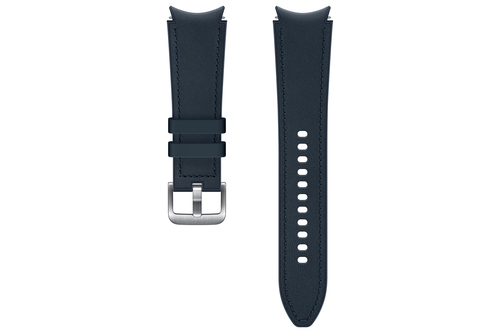Samsung ET-SHR89LNEGEU smart wearable accessory Ремешок Темно-синий Фторкаучук, Натуральная кожа