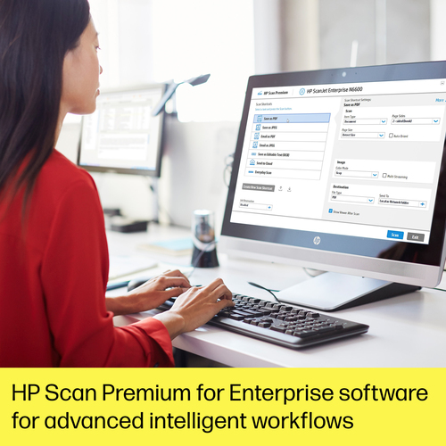 Escáner  HP ScanJet Enterprise Flow N6600 fnw1
