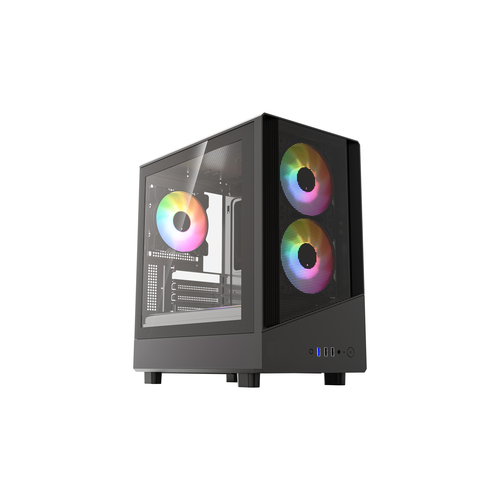 VIDA SPIRE M MATX BLACK GAMING CASE