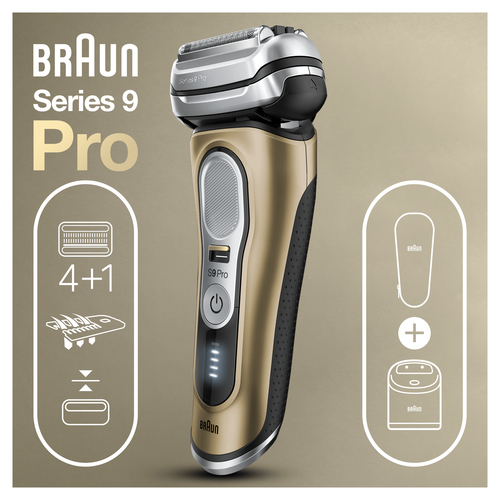 Braun Series 9 Pro 81747628 men's shaver Foil shaver Trimmer Gold – image 3