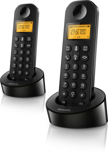Philips DCTG1202B/93 telephone DECT telephone Caller ID Black