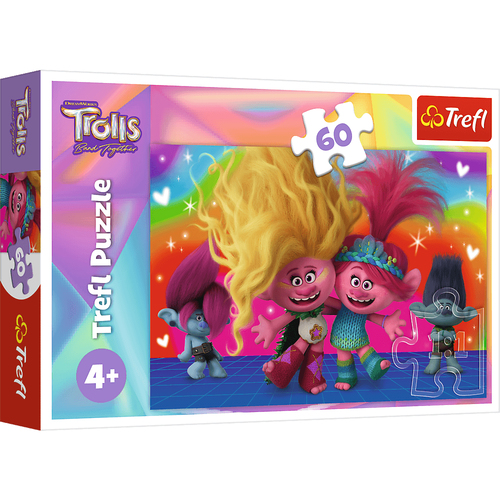 Trefl 17386 puzzle Jigsaw puzzle 60 pc(s) Cartoons