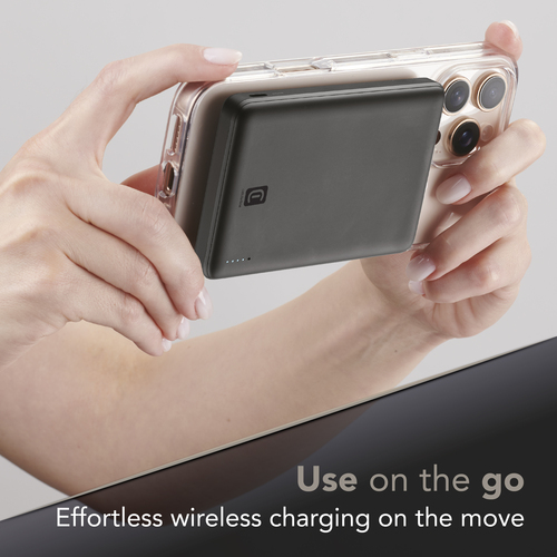 Cellularline MAG 10,000 MAGNETIC WIRELESS POWER BANK BLACK – image 5