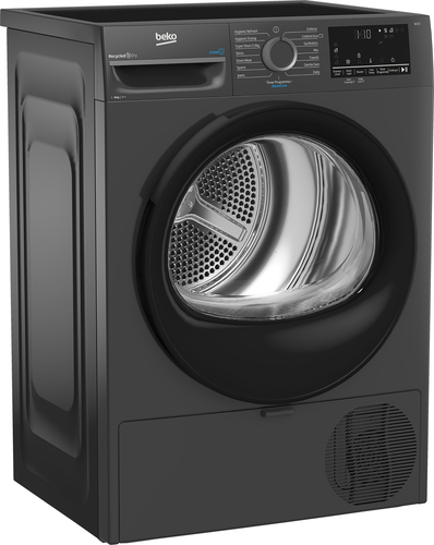 Beko SteamCure BM3T3833A 8Kg Heat Pump Tumble Dryer - Anthracite - A++ Rated, Grey - image 3