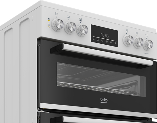 Beko EDC6731W 60cm Double Oven Electric Cooker – image 3