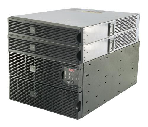 APC mart-UPS RT 10,000VA RM 208V w/ (2) 208V to 120V 2U Step-Down Transformer
