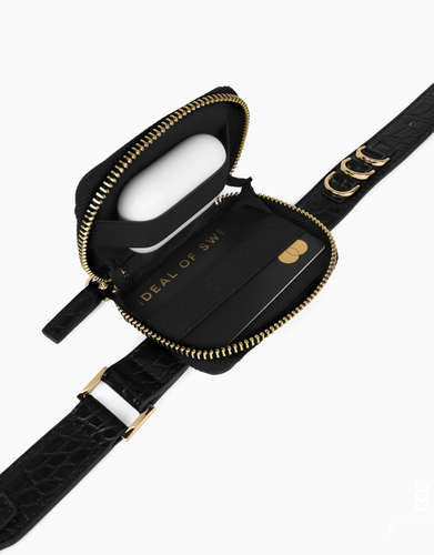 iDeal of Sweden Atelier Neckl iPhone 13P Black Croco