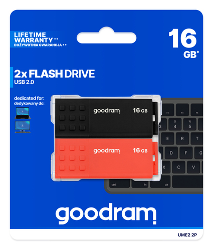 Goodram 2-PACK UME2-0160MXR11-2P – image 2