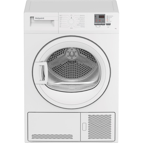 Hotpoint C HD C82 Wwgd UK 8Kg Condenser Tumble Dryer - White - B Rated, White - image 4