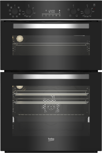 Beko BBDM243BOC 90cm Built-In Double Multi-Function Oven with Touch Contol LED Timer