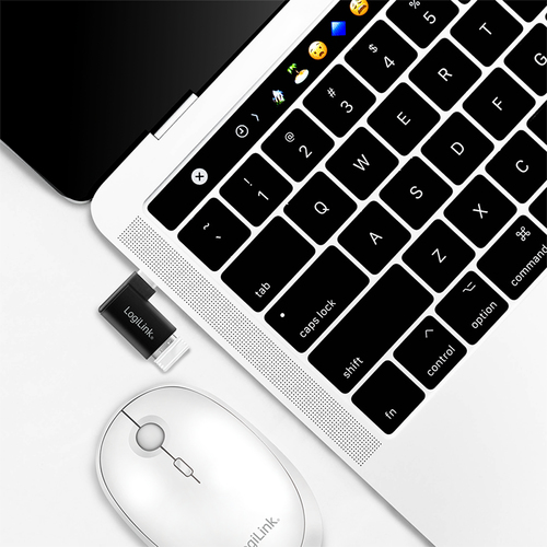 LogiLink Adapter USB 3.2 Gen1 Type-C,C/M zu USB-A/F,90°,schw, afbeelding 6