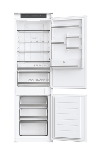 Hoover H-FRIDGE 300 HFTNF5518EW Sisseehitatud 248 l E Valge