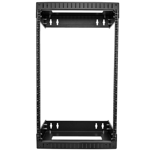 StarTech.com 18U 19" Wandmonteerbare Server Rack, Verstelbare Diepte 12-20", 2 Post Open Frame Serverruimte Rack voor AVDataServerSwitch met, afbeelding 3