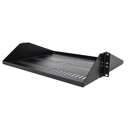 StarTech.com 2U Rack Shelf - Universele Geventileerde 19 inch Server Rack PlankLade voor AVDataNetwerk Apparatuur – Cantilever – Max. 91kg, afbeelding 2