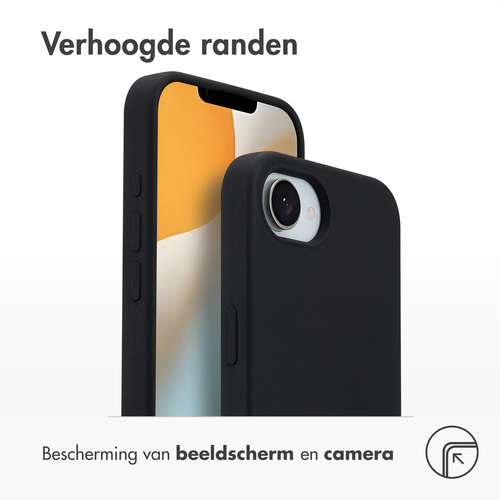 Accezz Liquid Silicone Backcover met MagSafe - iPhone 16e backcover, afbeelding 5