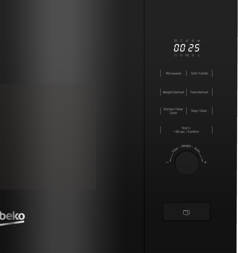 Beko BMGB20212B Inbouw solo magnetron Zwart, afbeelding 2