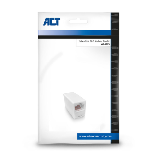 ACT UTP modulair koppelstuk, RJ45, afbeelding 3