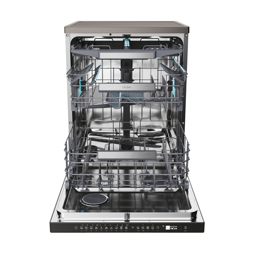 Haier I Pro Shine 7 XF4A4M4PA Full-size WiFi-enabled Dishwasher - Graphite, Black - image 5