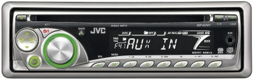 JVC KD-G341 car media receiver Black