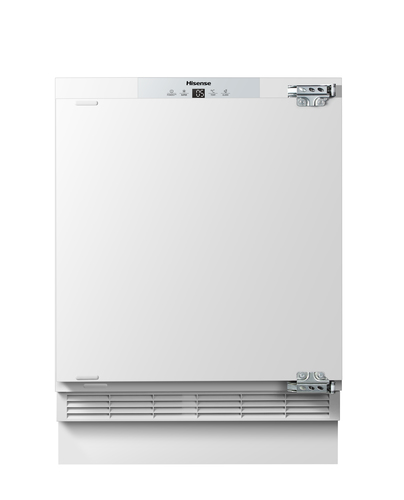 Hisense RUR156D4AWE Integrated Undercounter Fridge - Fixed Hinge, White - image 1