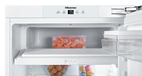 Hisense RUR156D4AWE Integrated Undercounter Fridge - Fixed Hinge, White - image 7