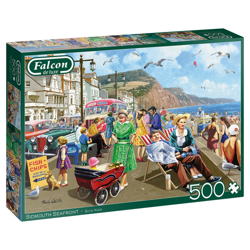 Falcon de luxe Sidmouth Seafront (500 pieces) Pusle 500 tk Linn