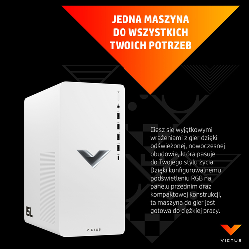 PC HP Victus 677G0EA TG02-0002nw i5-12400F/16GB RAM/RTX3060 12GB/512GB SSD + 1TB/Win11